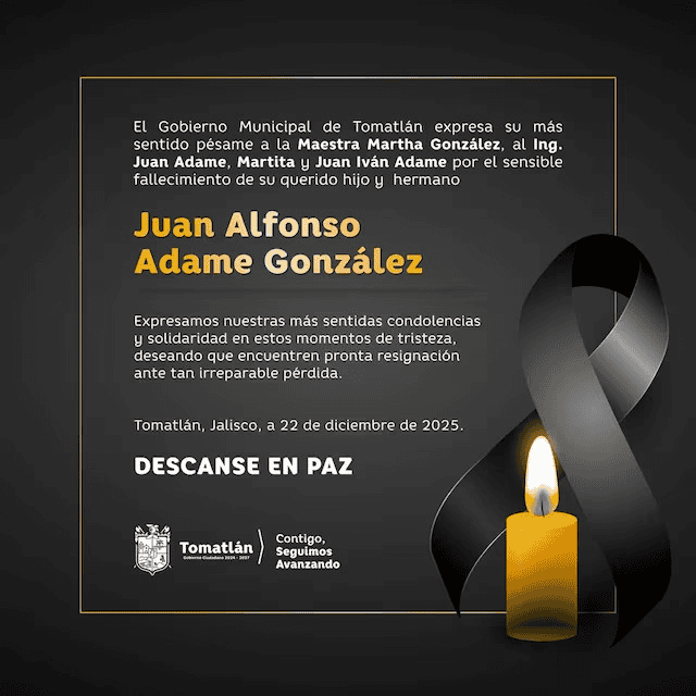  AYUNTAMIENTO DE TOMATLÁN