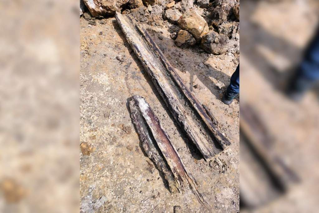 Arqueólogos descubren una insólita tubería romana de madera perfectamente conservada bajo una ciudad belga