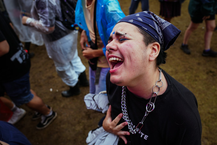 Euforia. Lollapalooza Argentina es un encuentro para pasarla bien. Foto: Mariana Nedelcu