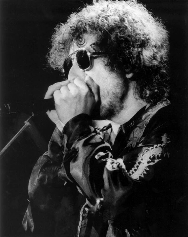 Bob Dylan en los años '70. 