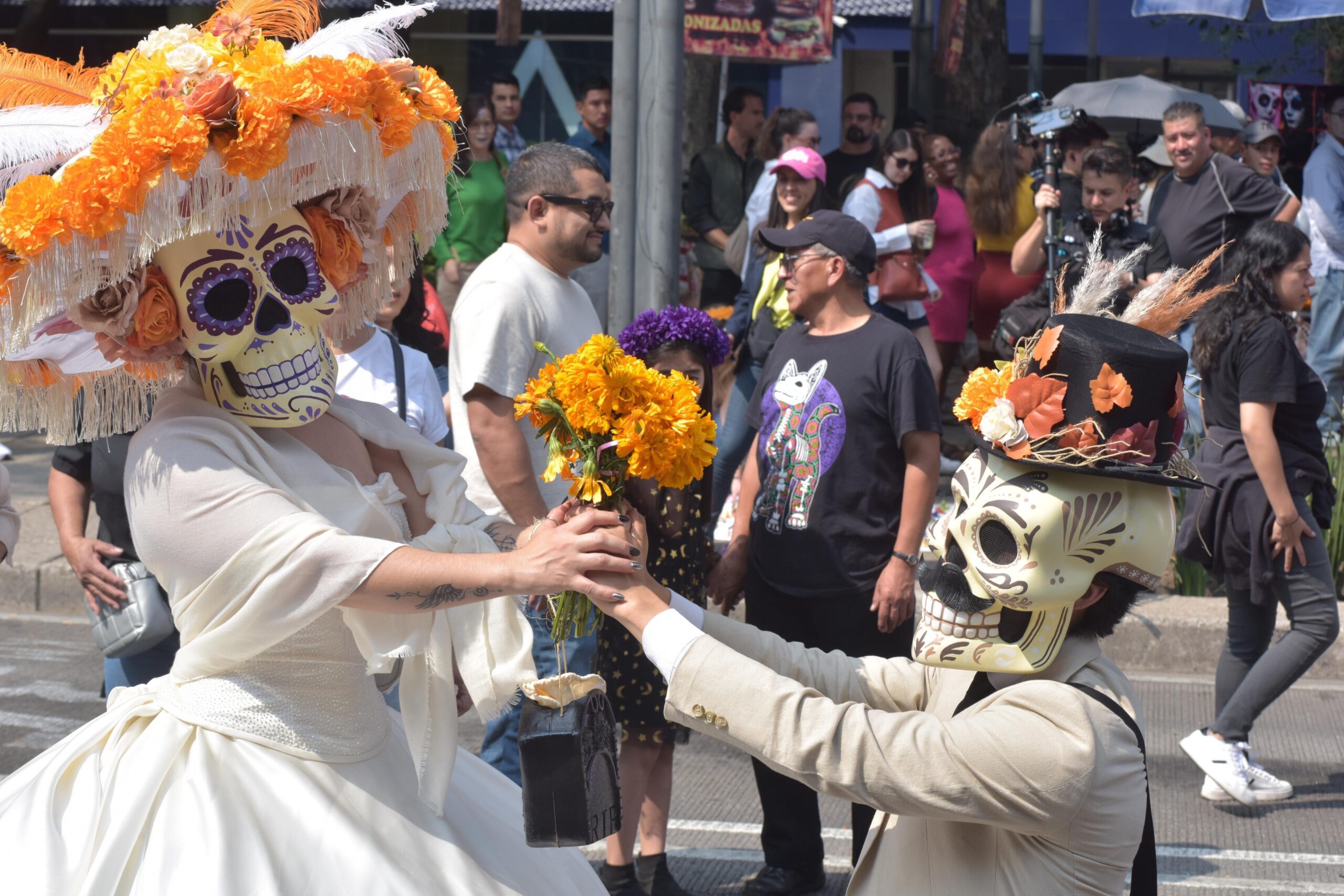 El Desfile de Día de Muertos 2024 mostró la cultura y tradiciones de las alcaldías de la CDMX. Foto: Gobierno de la CDMX