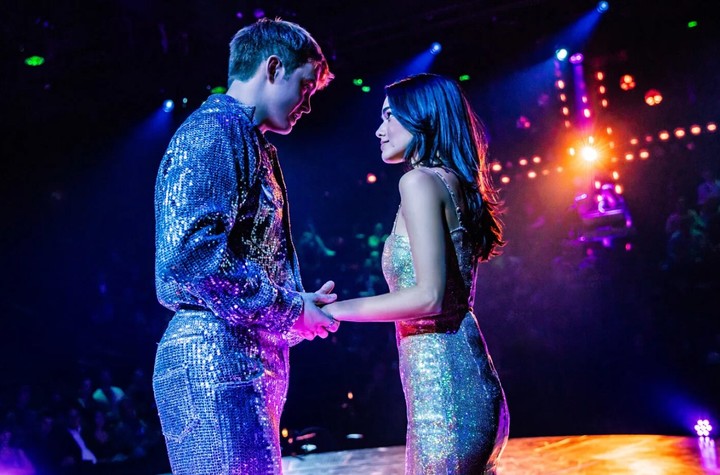 Kit Connor y Rachel Zegler en el escenario. Foto: Matthew Murphy