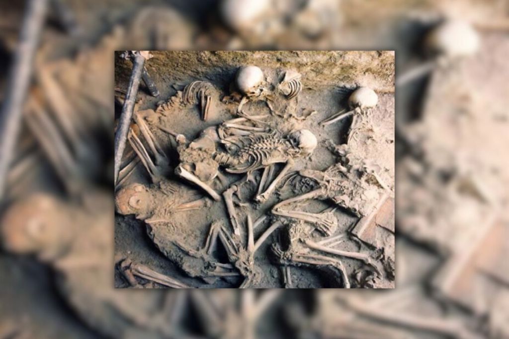 Las víctimas del año 79 d.C. halladas en la cámara 10, en la zona suburbana de Herculano, murieron de forma instantánea tras ser alcanzadas por la primera oleada piroclástica del Vesubio