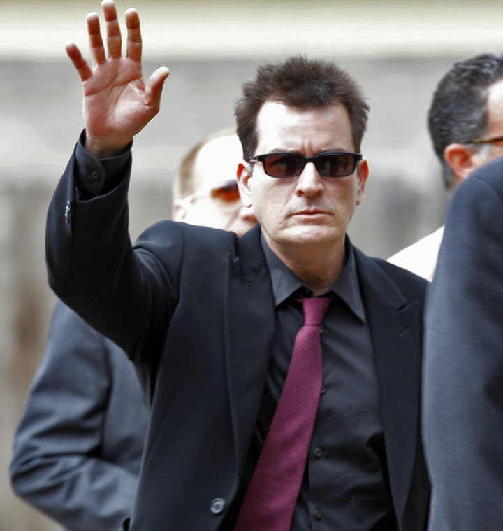 Charlie Sheen viene de una familia de actores. Foto: AP.
