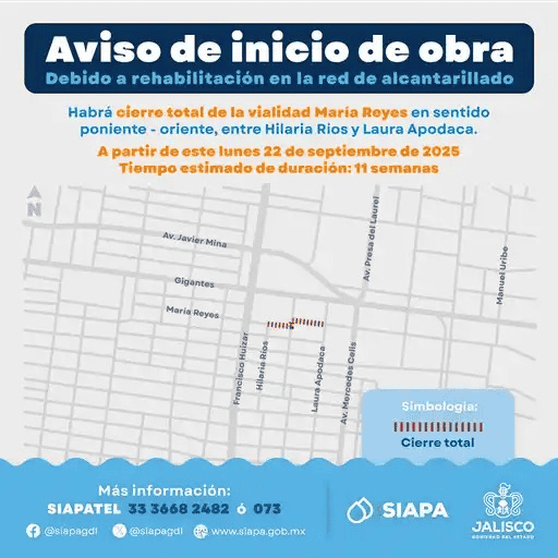 CORTESÍA/ SIAPA. CORTESÍA/ SIAPA.