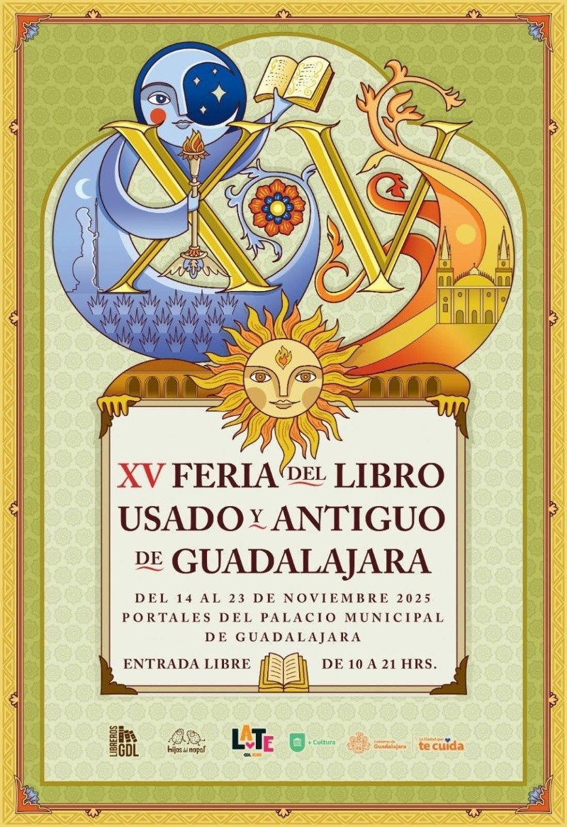 Invitación a la nueva edición de la Feria del Libro Usado y Antiguo de Guadalajara. ESPECIAL Invitación a la nueva edición de la Feria del Libro Usado y Antiguo de Guadalajara. ESPECIAL
