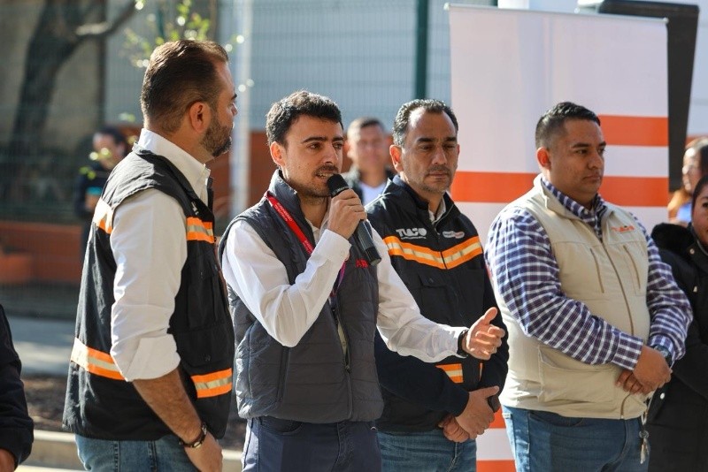  En la inauguración de la obra estuvieron vecinos, presentes representantes de las empresas que operan en la zona, líderes vecinales y funcionarios públicos. EL INFORMADOR / A. Navarro