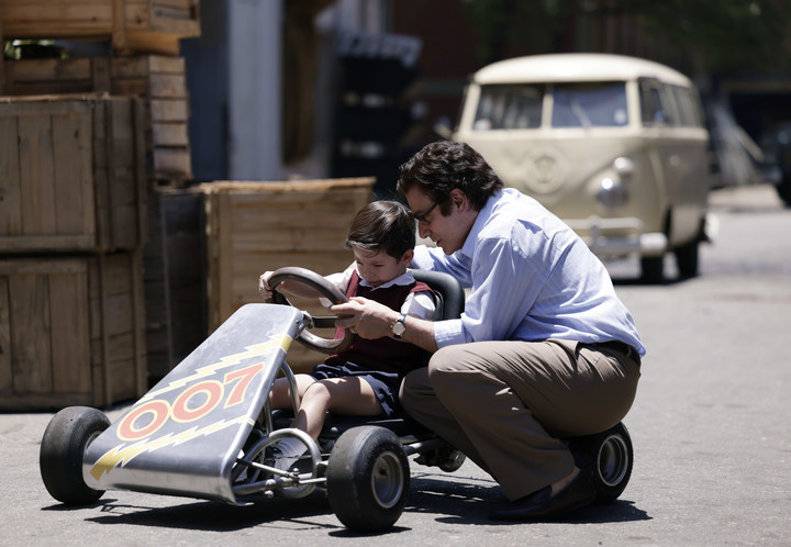 La serie sobre Senna también bucea en su infancia, a bordo de un karting.