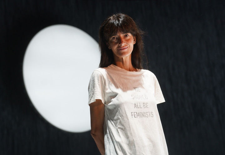 Barbara Lluch es nieta de la famosa actriz Nuria Espert. Foto: Guillermo Rodríguez Adami